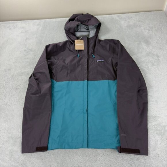 Patagonia Mens XS Torrentshell Black 3L Rain Jacket - Picture 1 of 16
